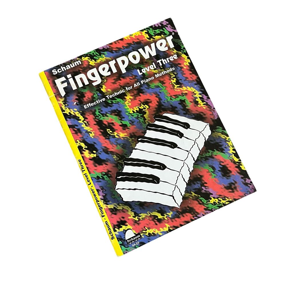 Schaum Fingerpower Level Three Piano Book 20 Exercises